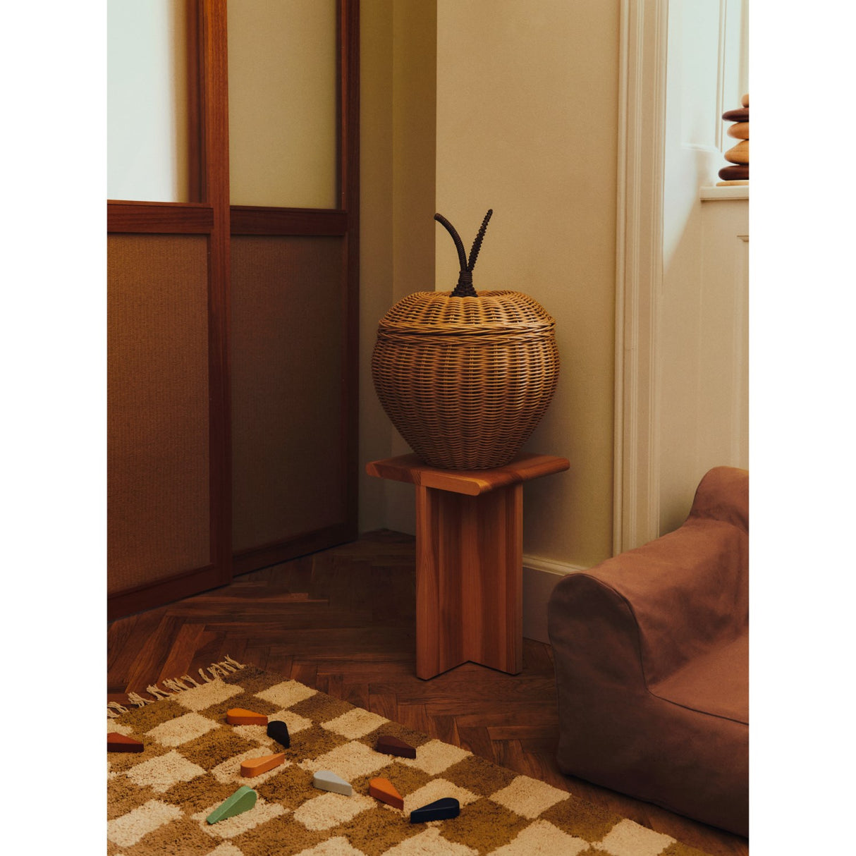 Ferm Living Tan Billow Bean Veske