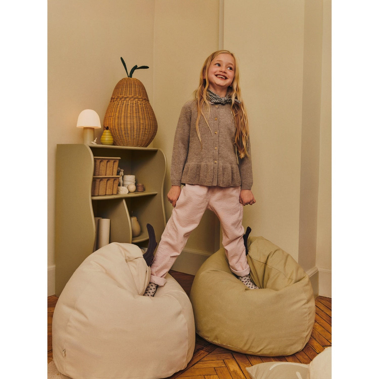 Ferm Living Natural Pear Bean Veske