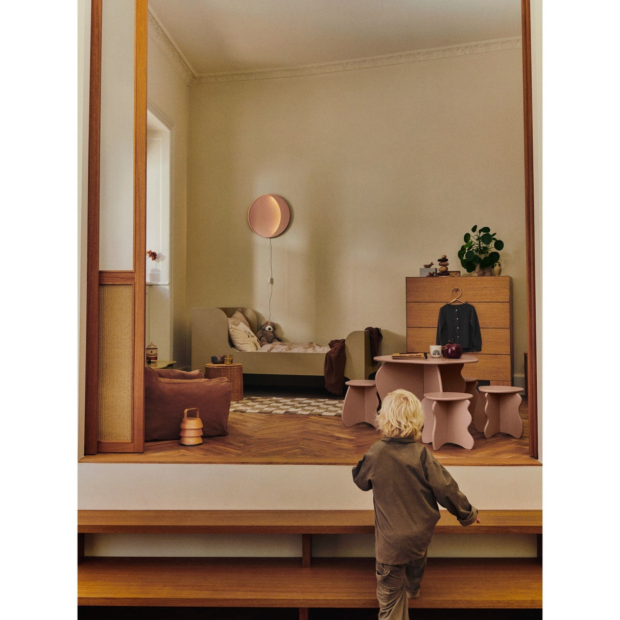 Ferm Living Natural Willora Flettet Oppbevaring 2-Pakning