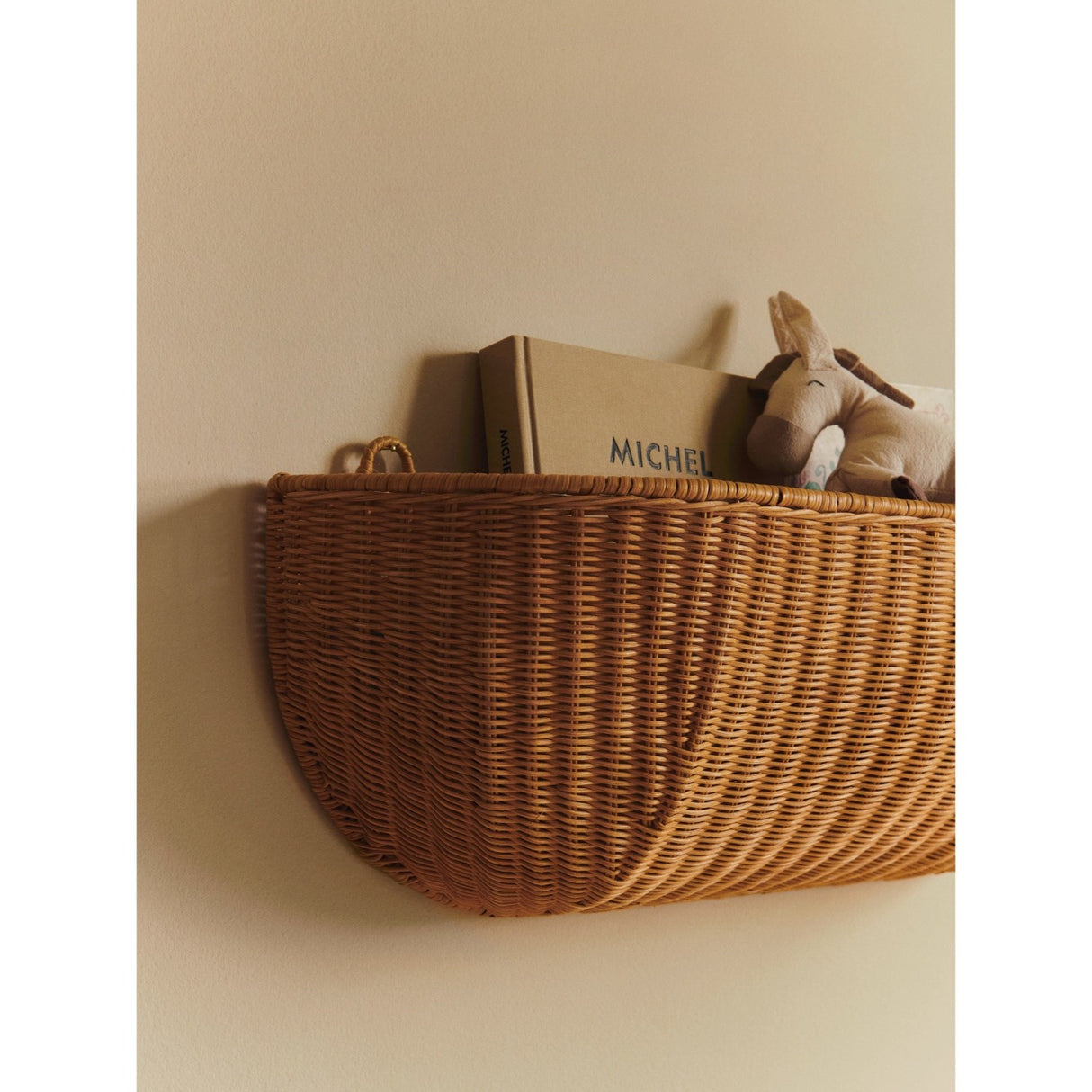 Ferm Living Natural Flettet Wall Pocket