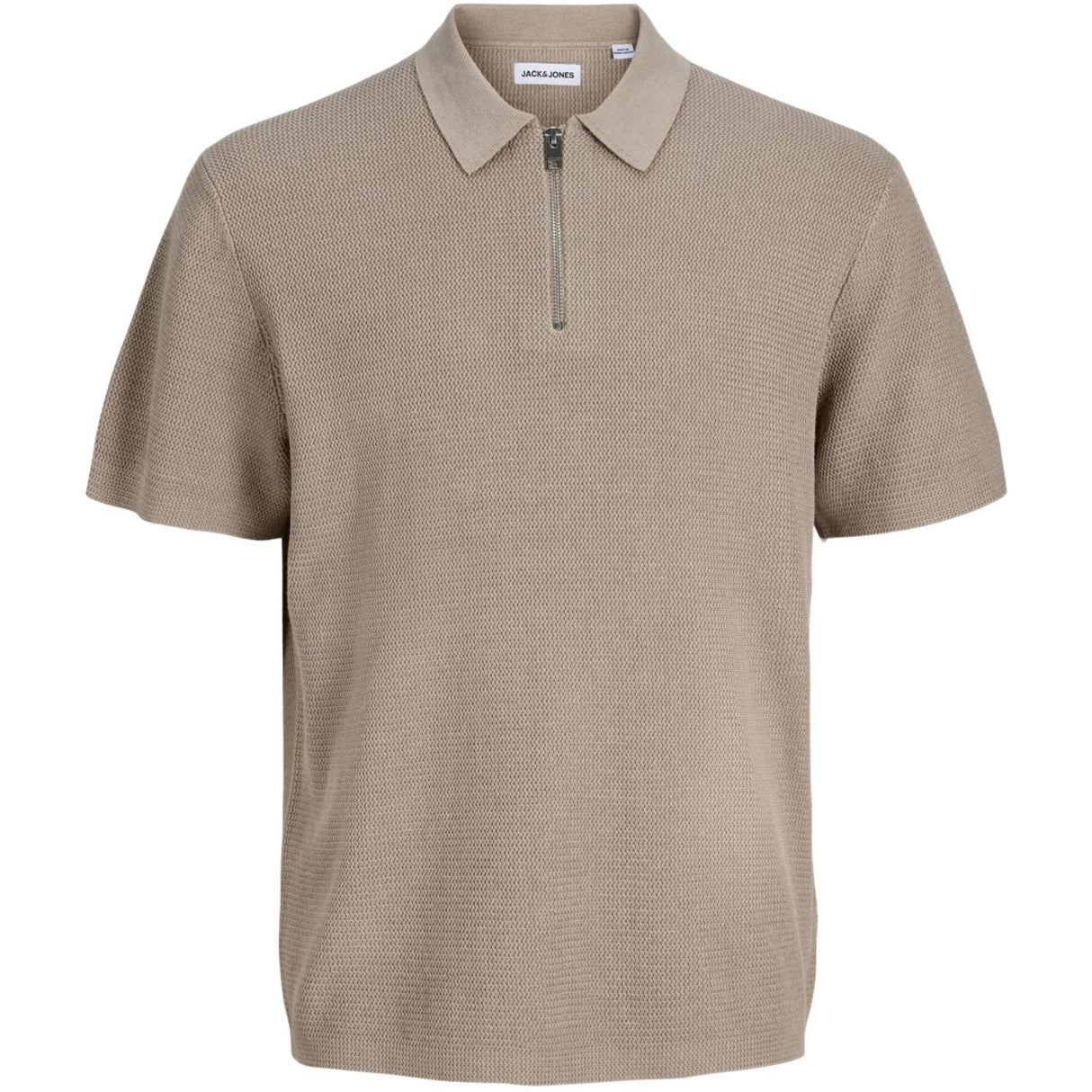 Jack & Jones Junior String Jjmax Strikk Zip Polo Ss Jnr