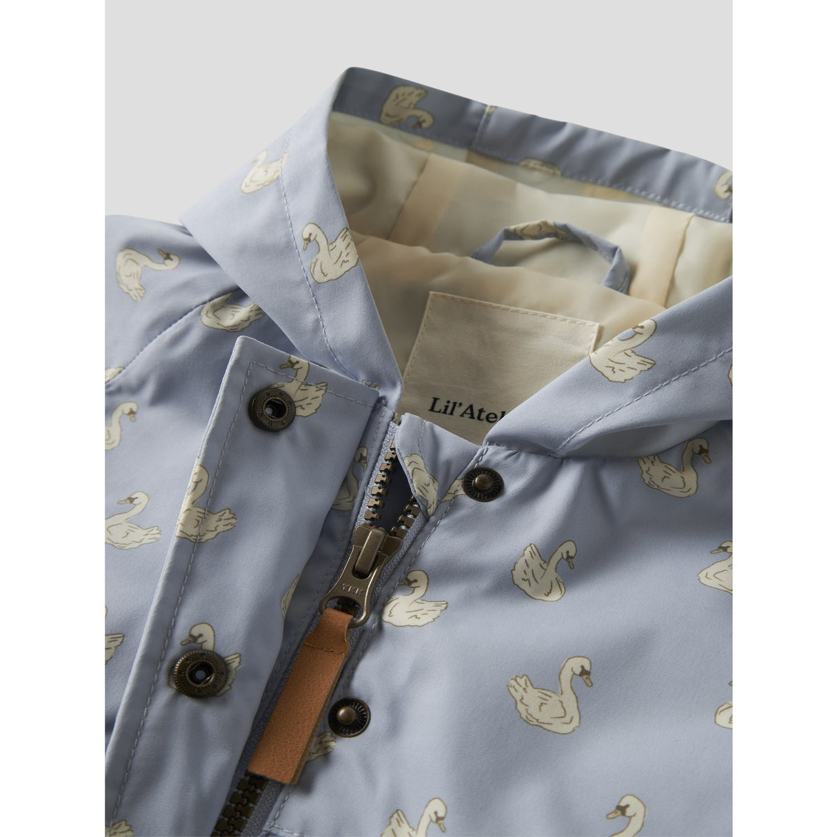 Lil'Atelier Zen Blue Swan Nbfgudrun Jakke Fo Lil