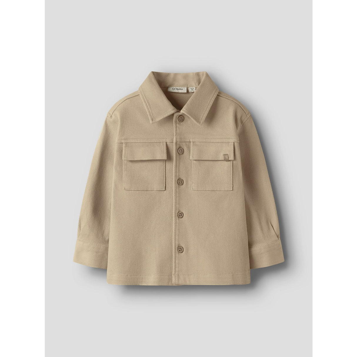 Lil'Atelier Irish Cream Nmmtaru Loose Twill Skjorte 1177-Dj Lil