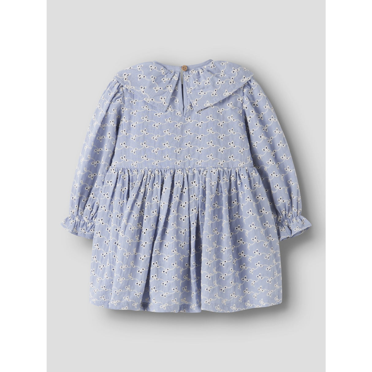 Lil'Atelier Zen Blue Nmftessie Ls Loose Kjole Lil