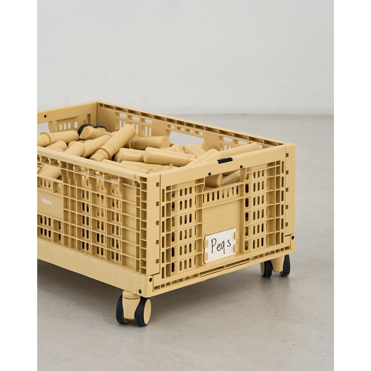 MODU Honey Yellow Oppbevaring Crate