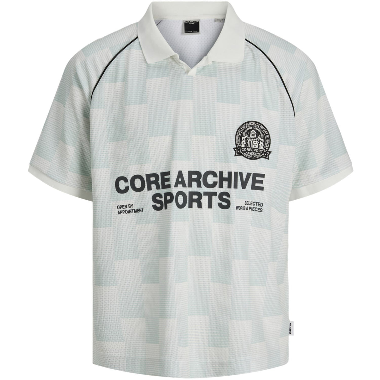 Jack & Jones Junior Omphalodes AOP Jcobreeze Football AOP Mesh Tee Ss Jnr