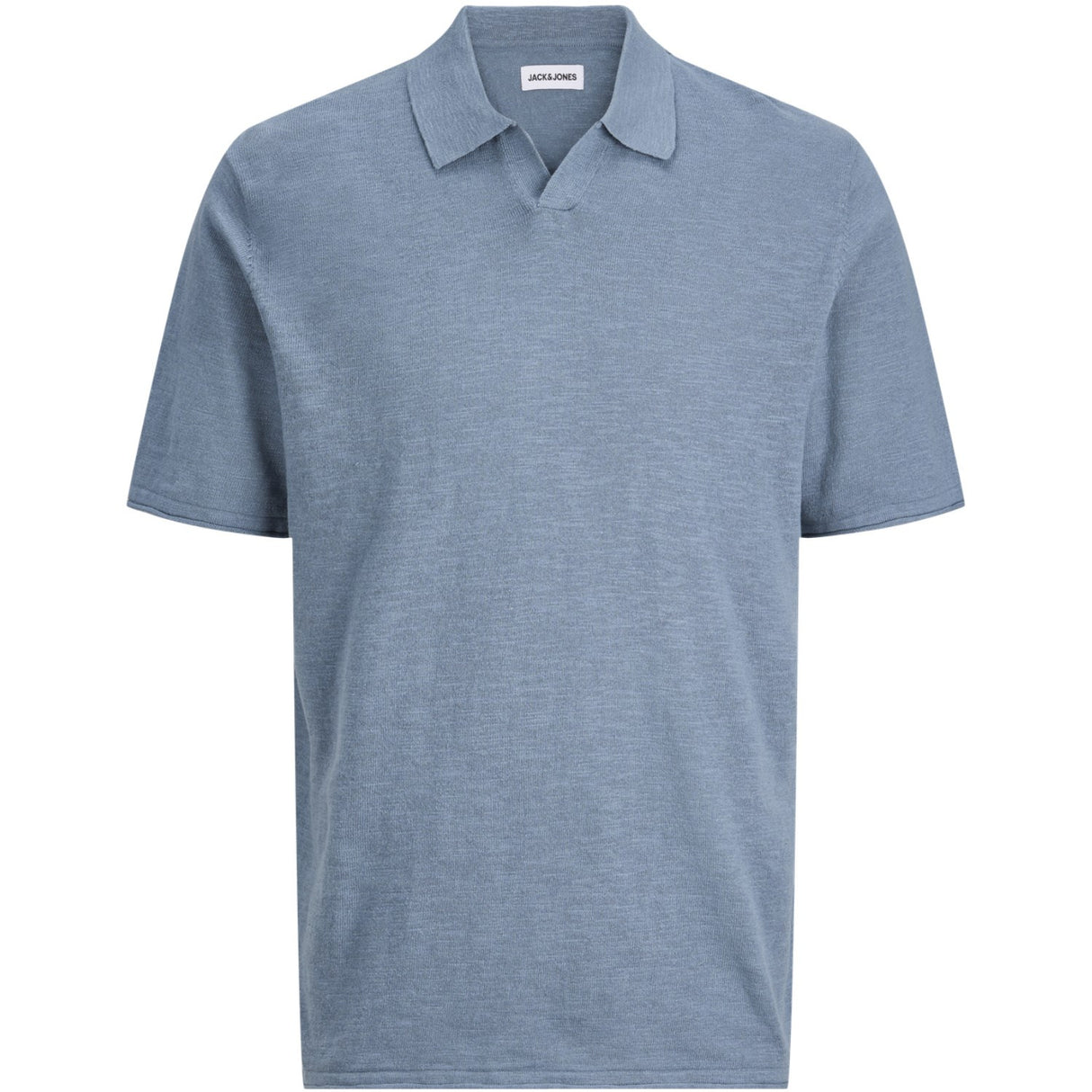 Jack & Jones Junior Blue Mirage Jjkane Strikk Split Neck Polo Jnr