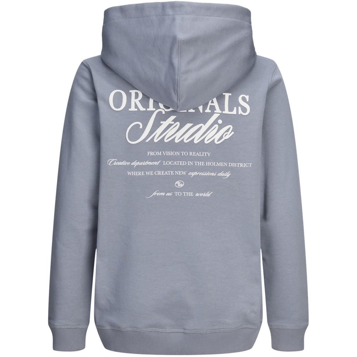 Jack & Jones Junior Tradewinds Jornorrebro Typo Back Sweat Hette Sn Jnr