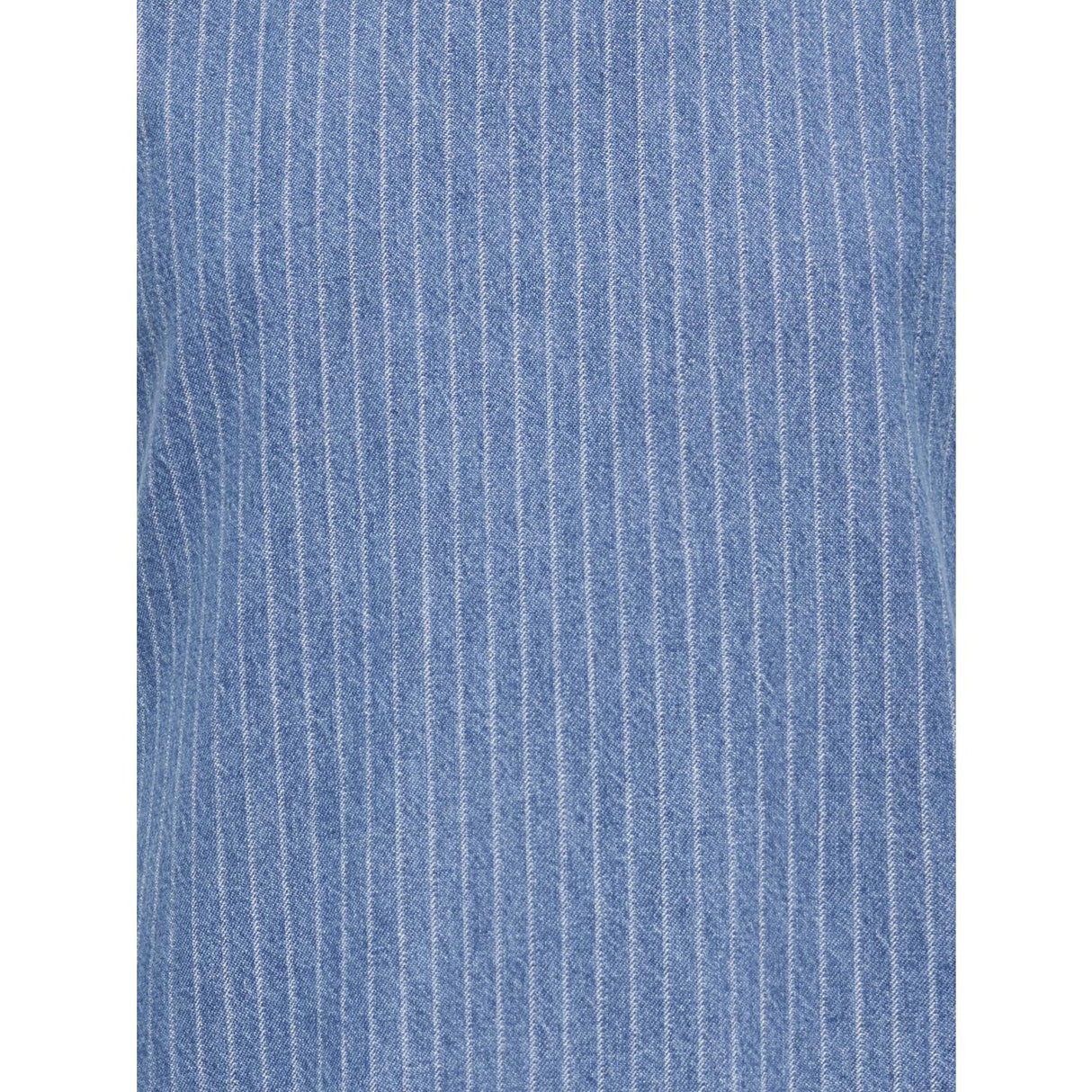 kids ONLY Medium Blue Denim Stripes Kogyasmin S/L Kjole Dnm Gua