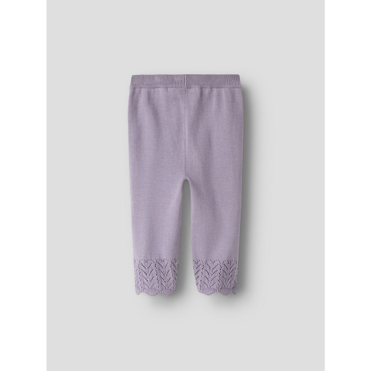 Name It Lavender Gray Nbfbrit Strikk Bukser