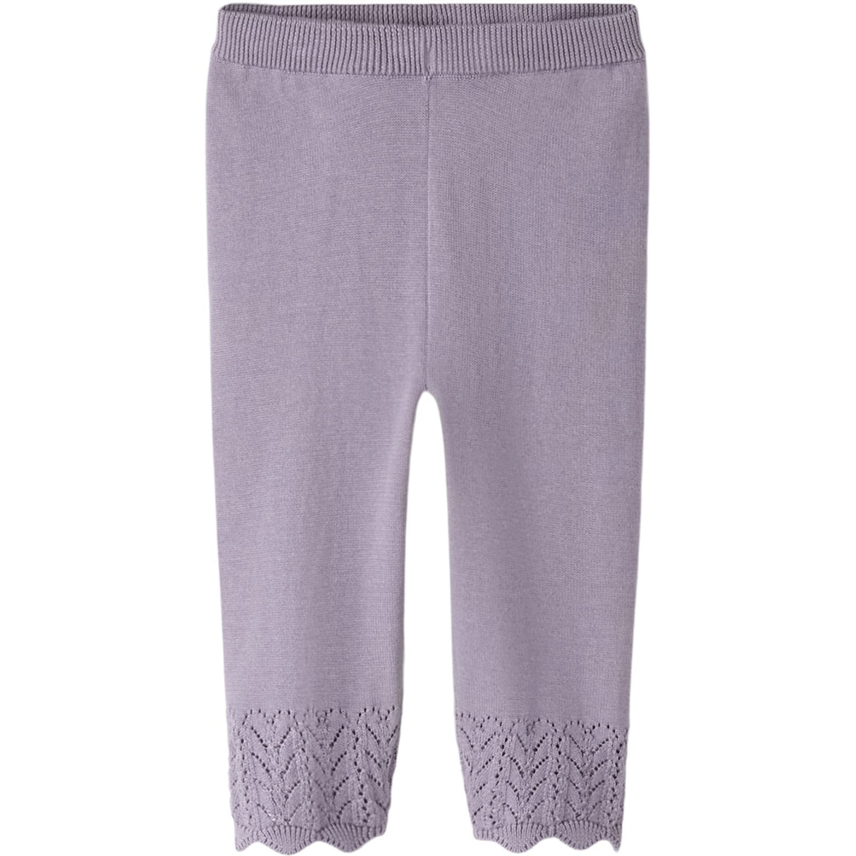 Name It Lavender Gray Nbfbrit Strikk Bukser