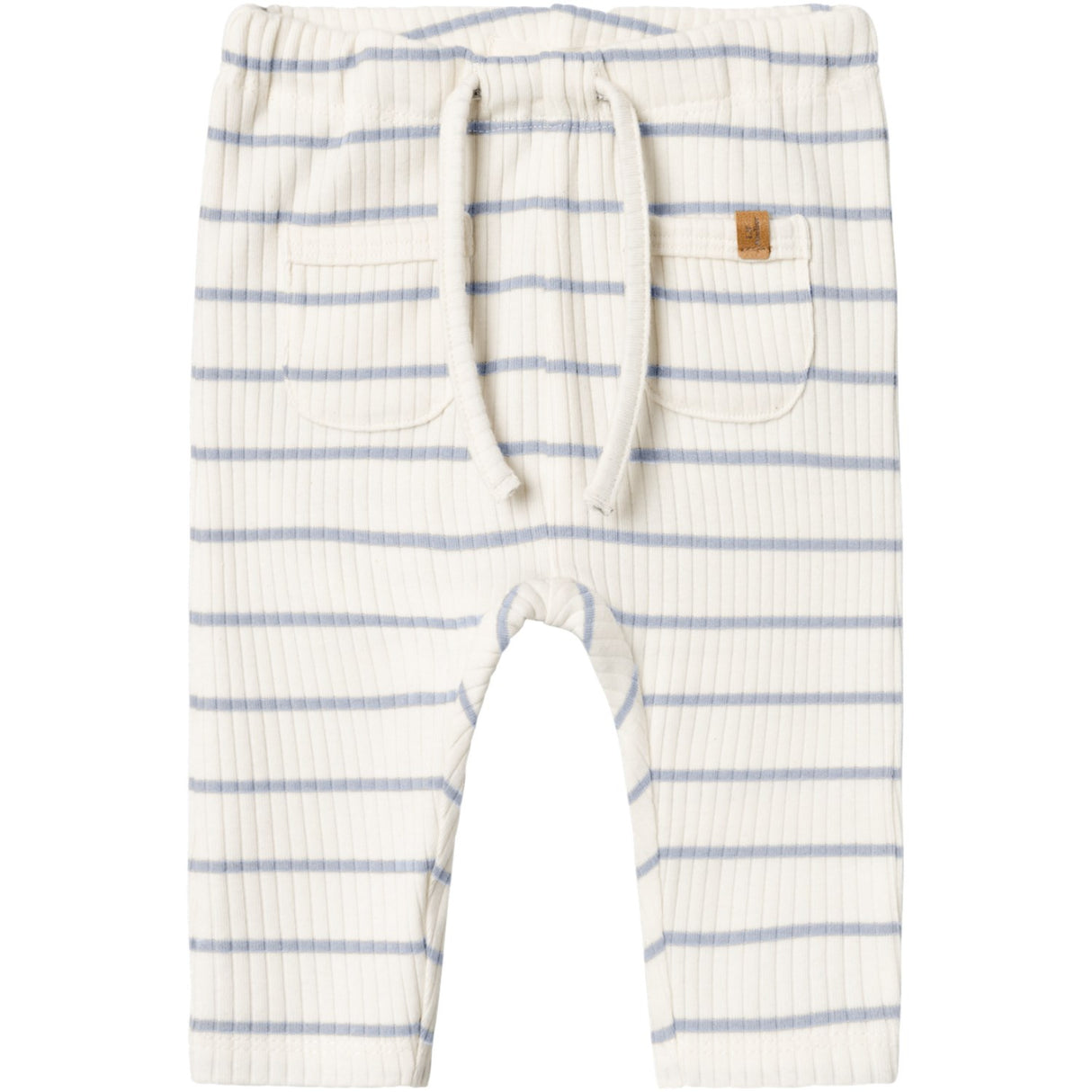 Lil'Atelier Coconut Milk Zen Blue Nbmkail Reg Bukser Lil Noos