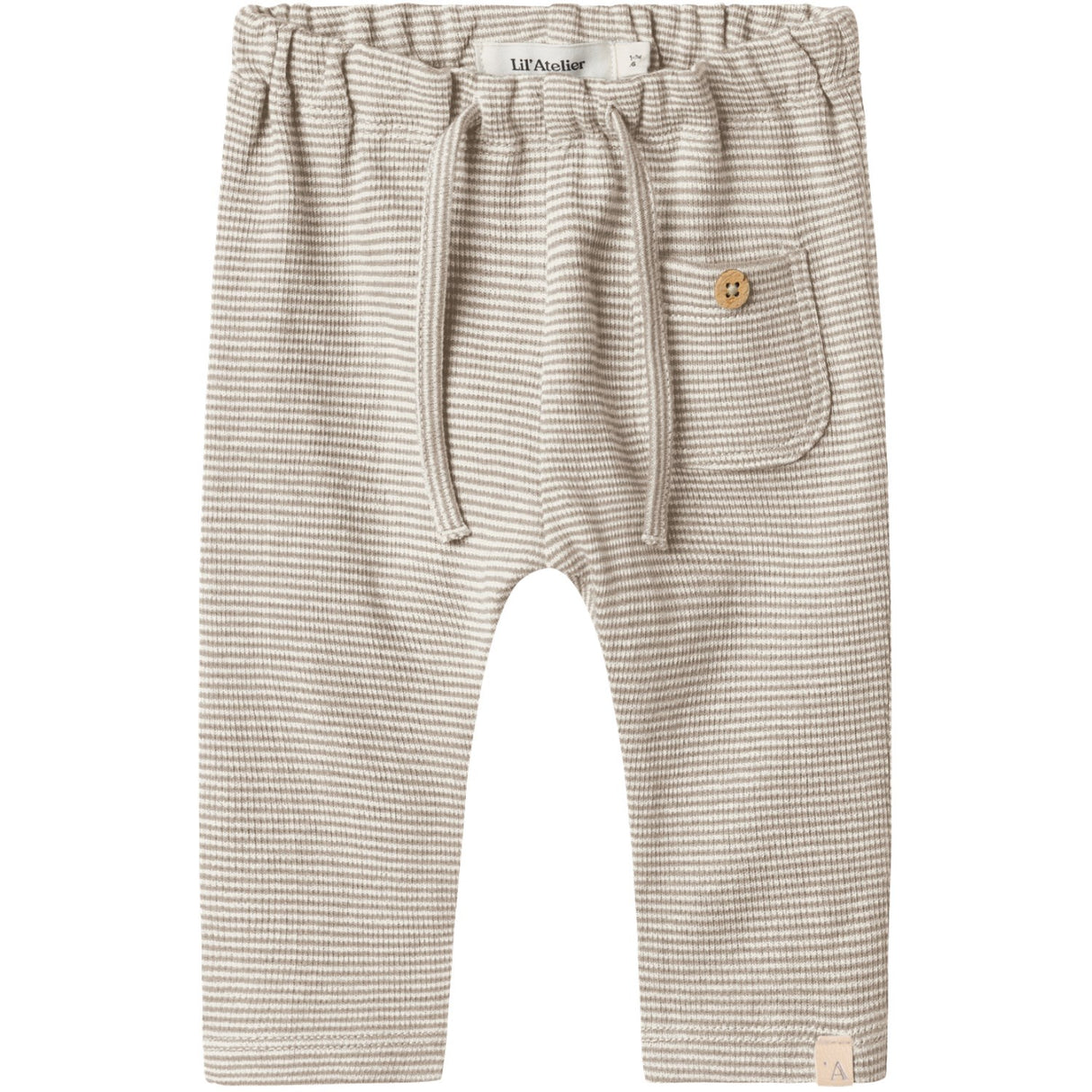 Lil'Atelier Oxford Tan Nbmfeng Loose Bukser Lil
