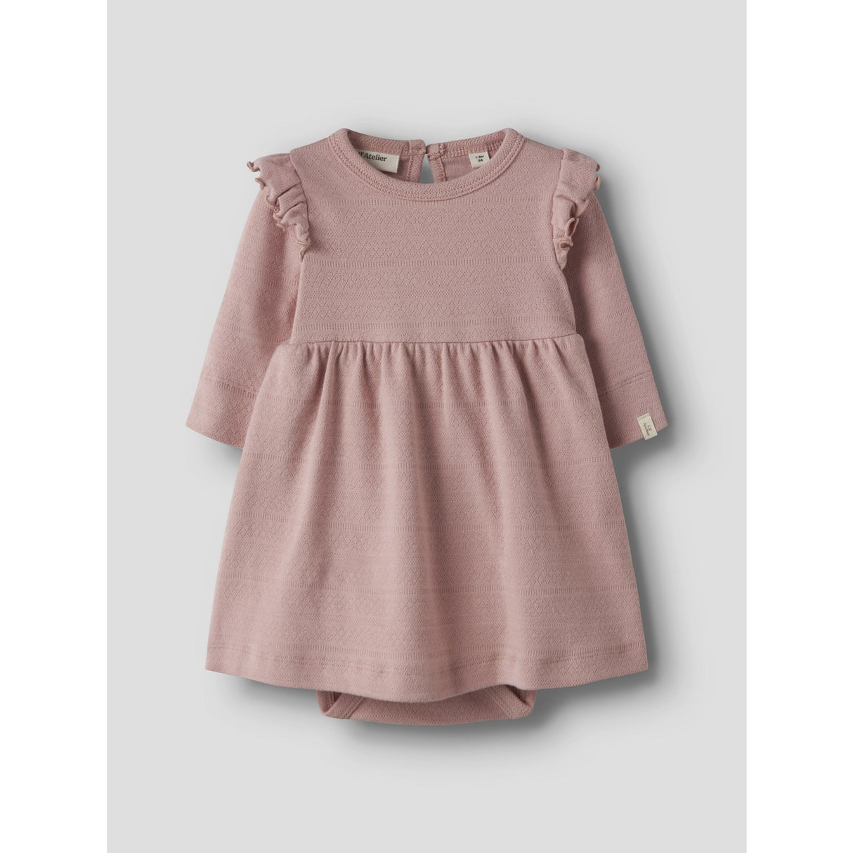 Lil'Atelier Misty Rose Nbfdimia Ls Body Kjole Lil