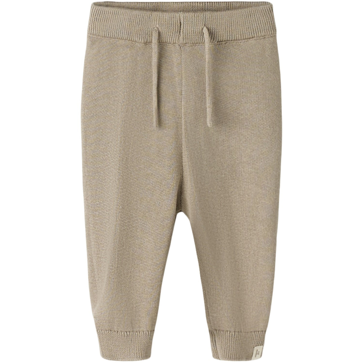 Lil'Atelier Oxford Tan Nbnduno Strikk Bukser Lil