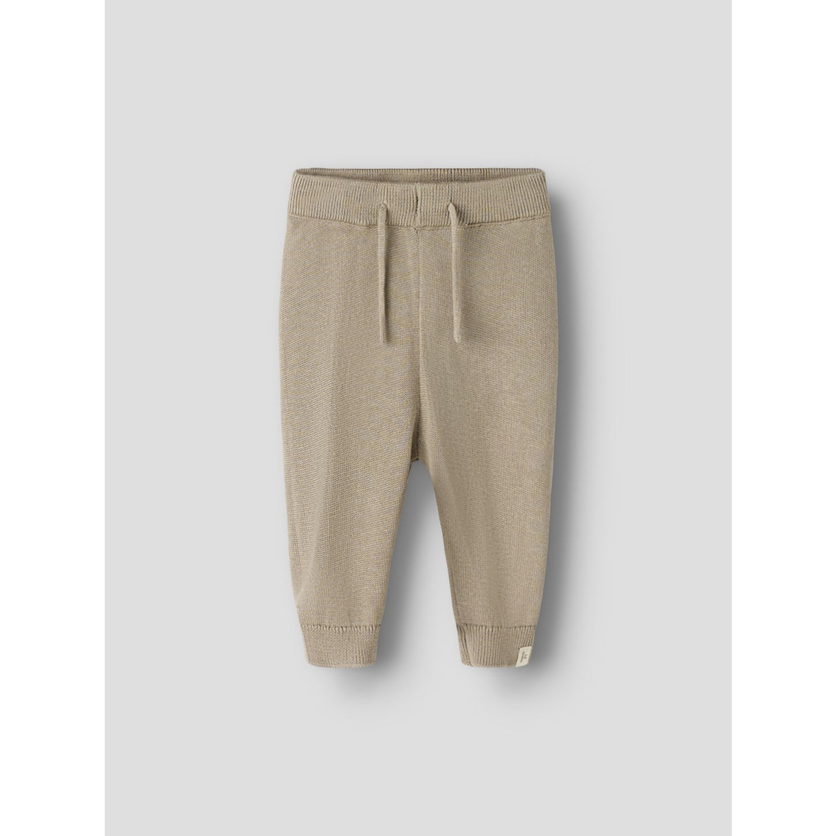 Lil'Atelier Oxford Tan Nbnduno Strikk Bukser Lil
