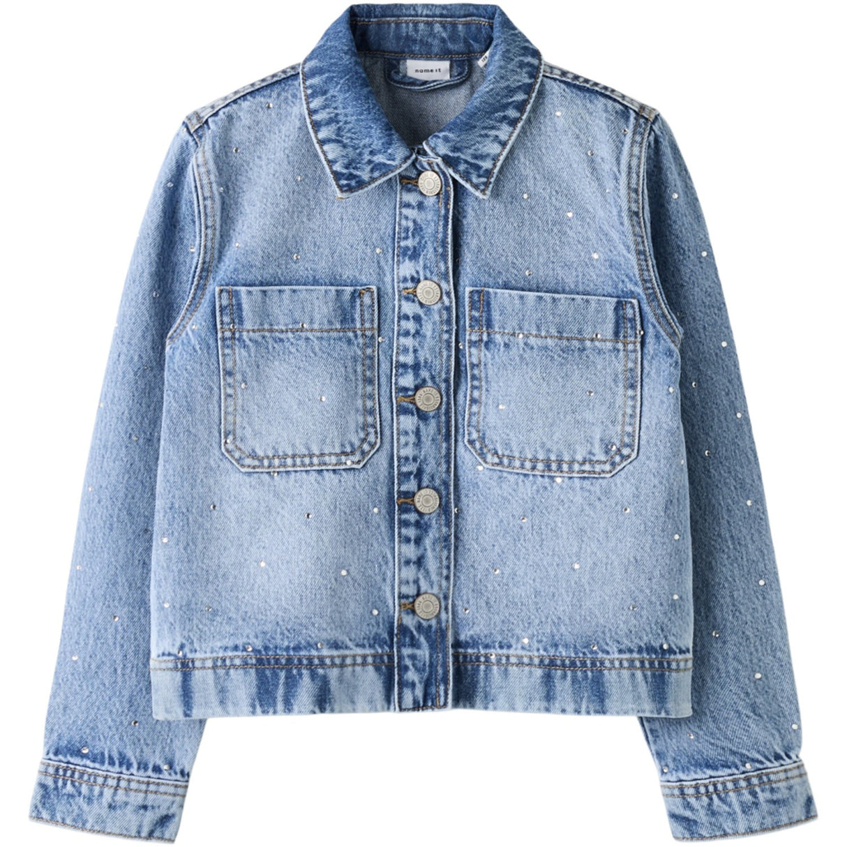 Name It Light Blue Denim Rhine Nkflisa Os Dnm Rhine Jakke 1133-Ac D