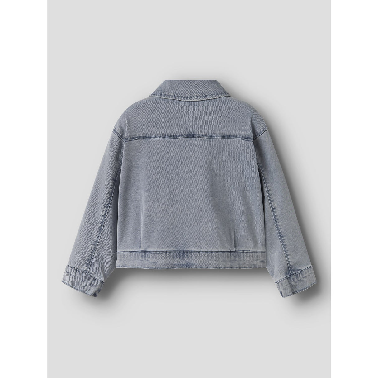 Name It Light Blue Denim Nmfjulia Dnm Frill Jakke 6006-Yb F