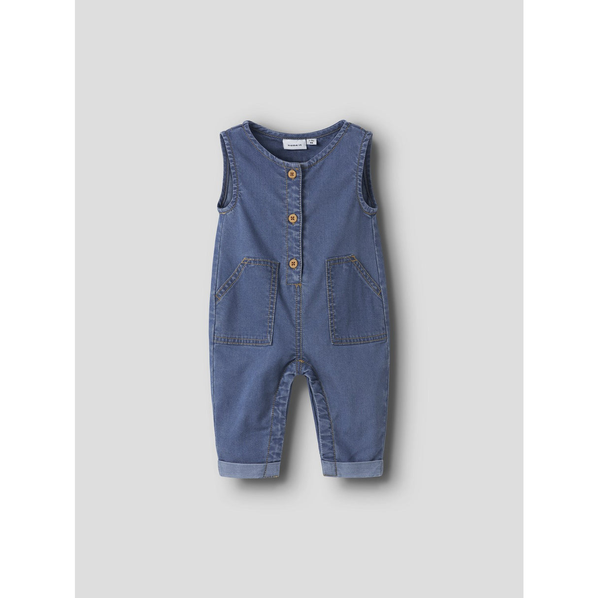 Name It Medium Blue Denim Nbmeddie Veske Dnm Overall 1103-Yb F