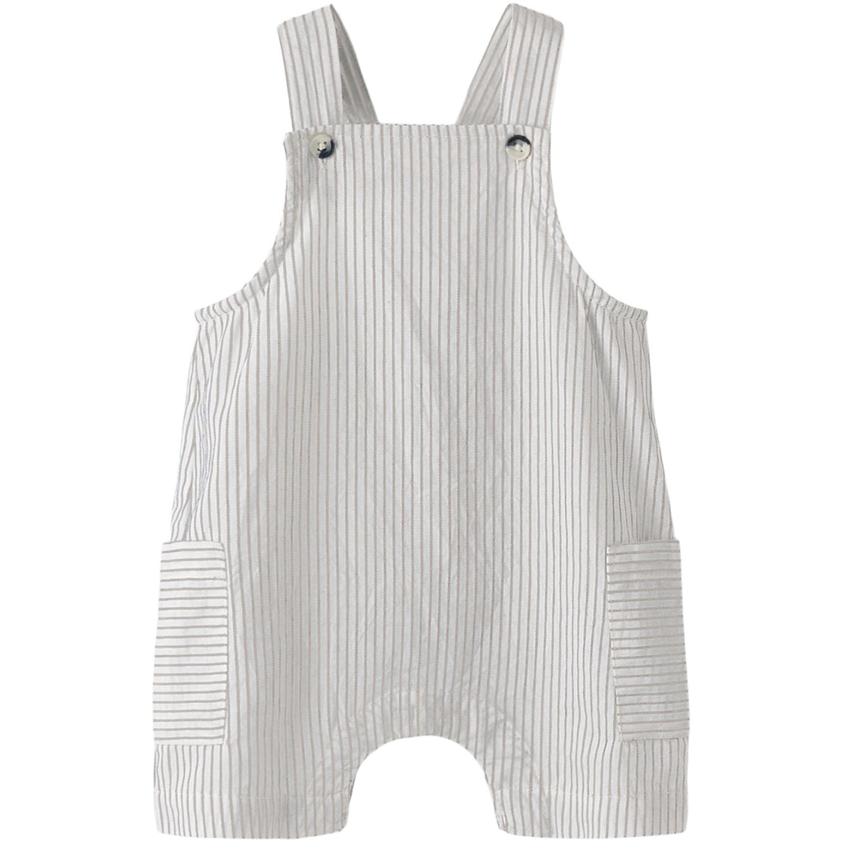 Name It Cloud Dancer Chateau Gray Nbmfar Shorts Overall