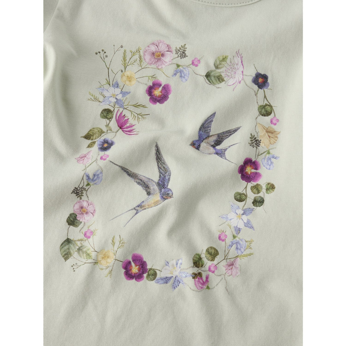 Name It Pale Aqua Nmffalcana Ss Topp Box