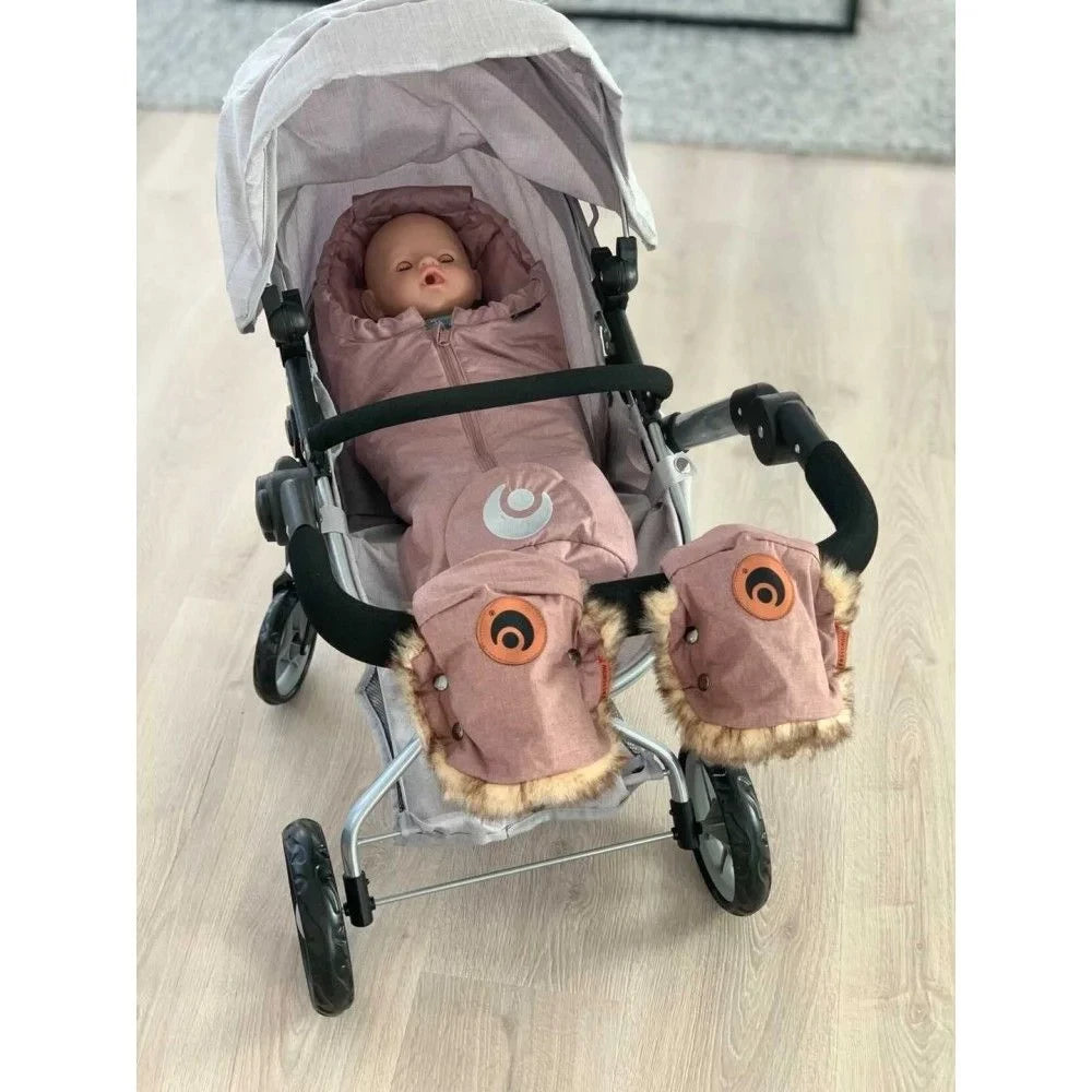 Easygrow Pink M Dukke Foot Muff