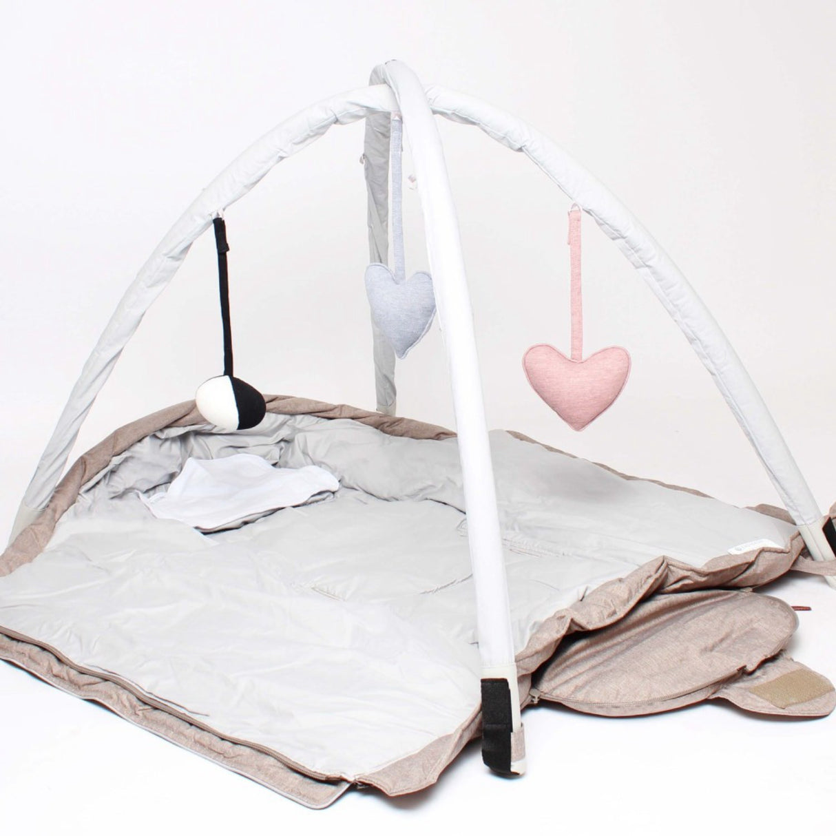 Easygrow Grey Leketøy Bar For Foot Muff