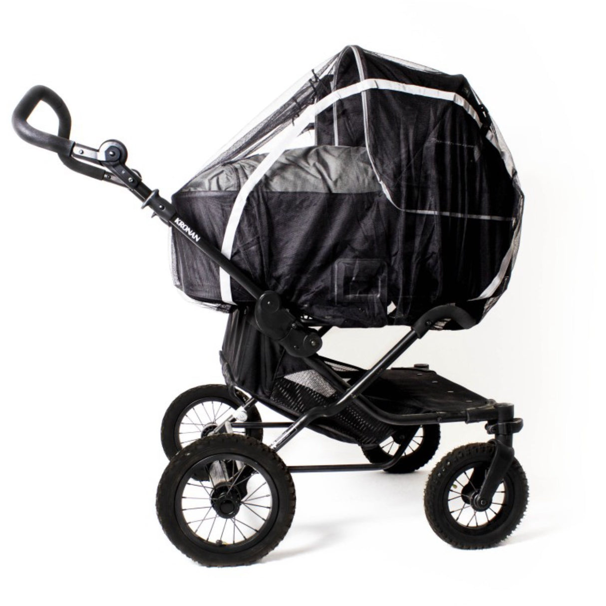 Easygrow Black Mosquito Net Twin