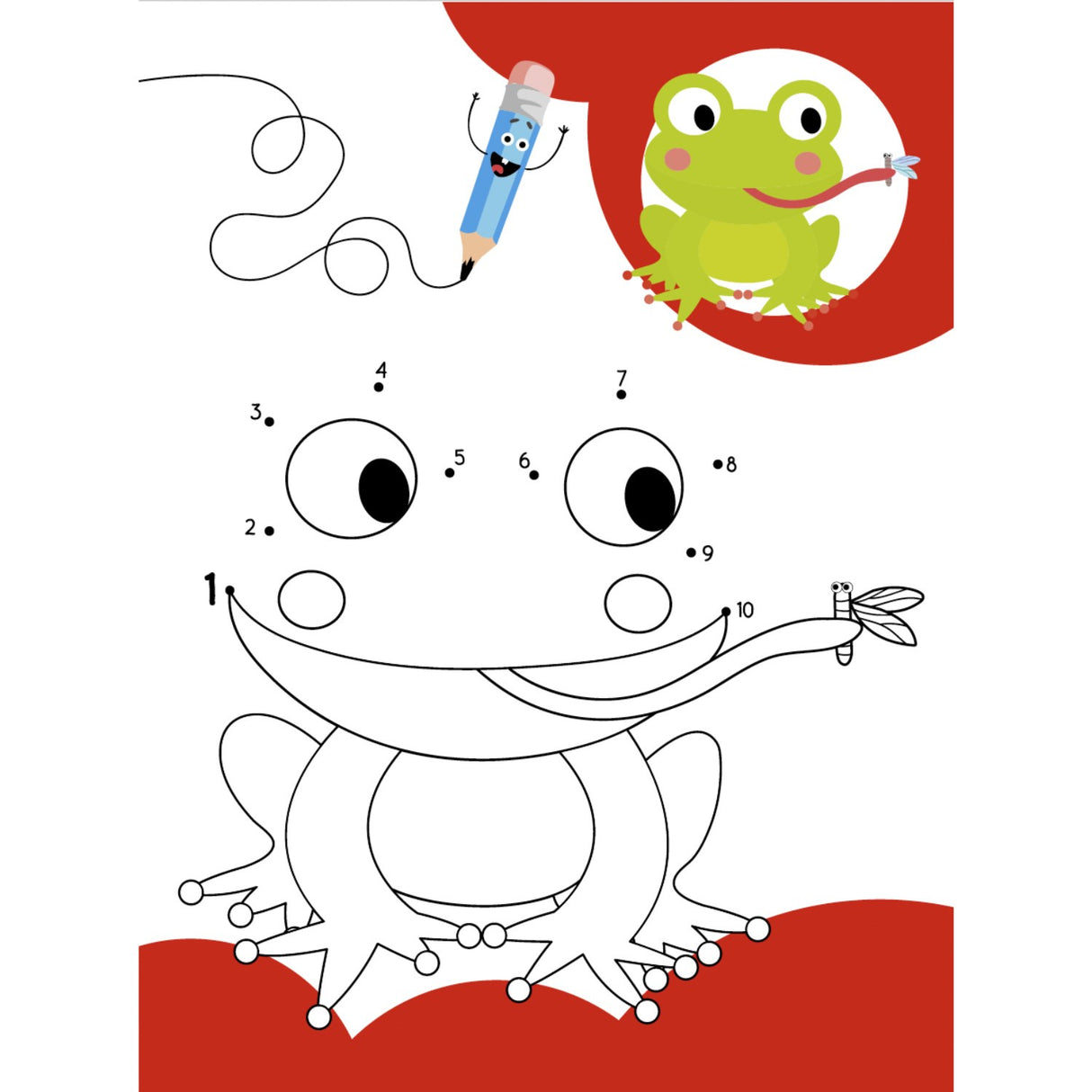 Forlaget Tukan Prik Til Prik: 1-10