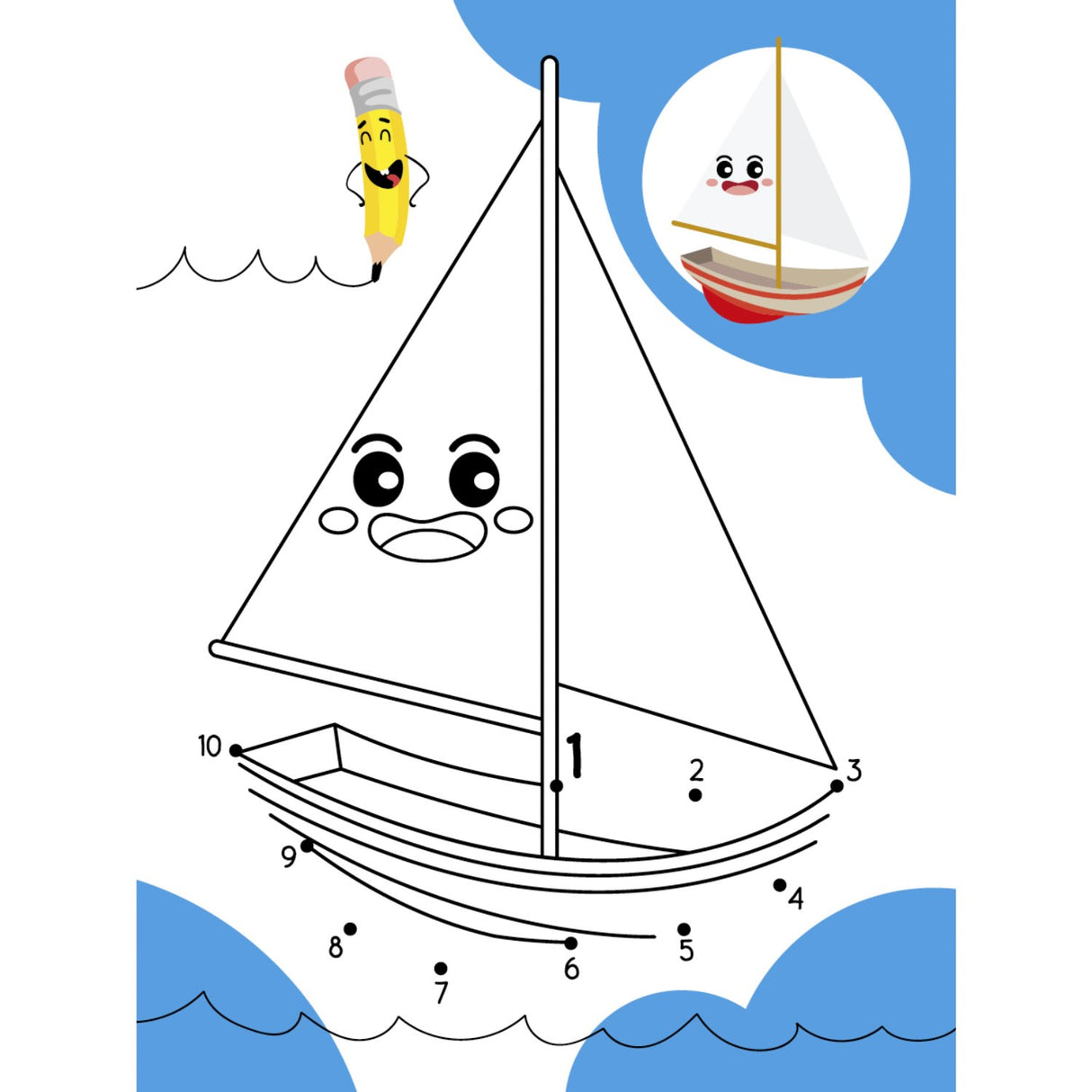 Forlaget Tukan Prik Til Prik: 1-10