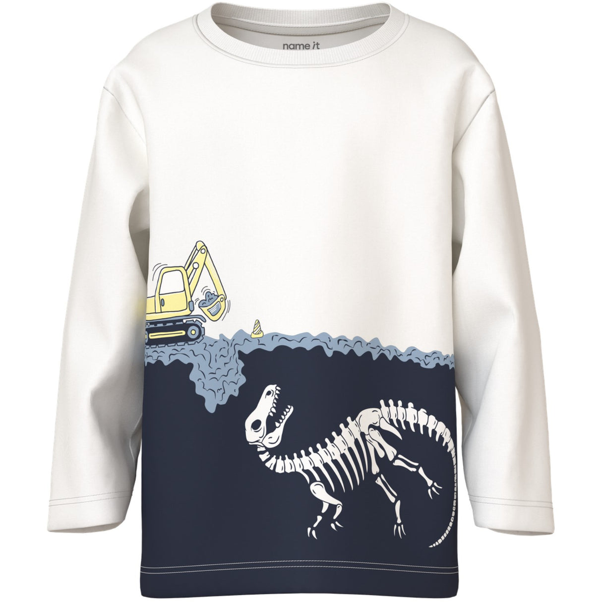 Name It Cloud Dancer Dino Excavator Nmmvilasse Ls Nreg Topp