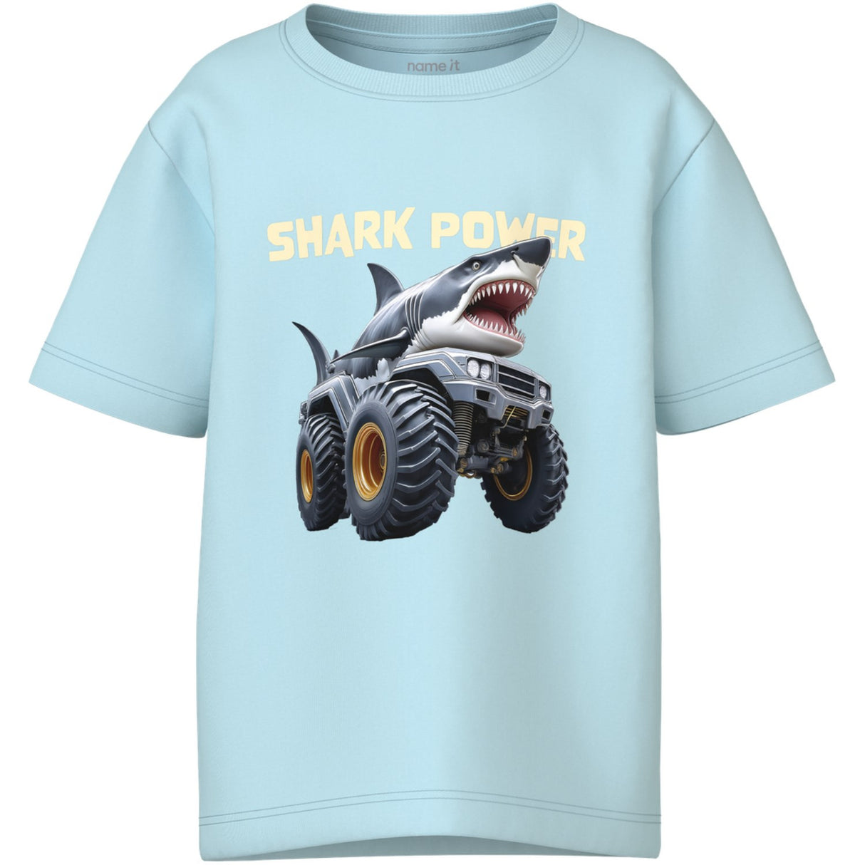 Name It Limpet Shell Monster Shark Nmmvoto Ss Nreg Topp