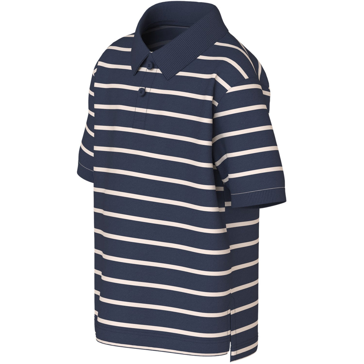 Name It Navy Blazer Chateau Gray Nmmvolo Ss Nreg Polo