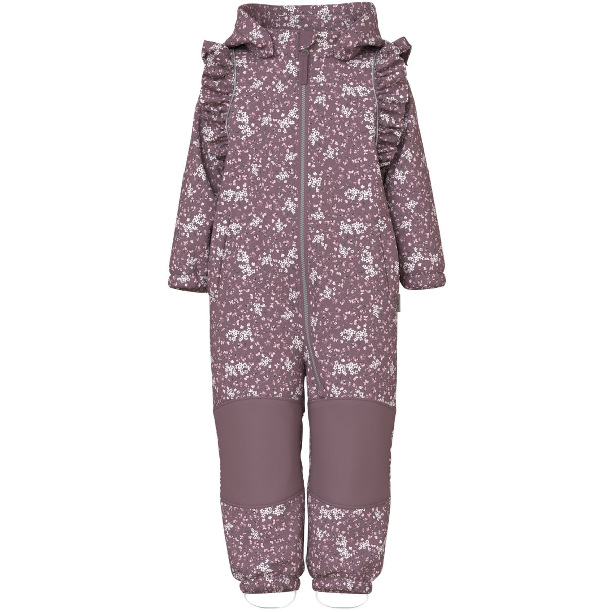 Name It Grape Shake Floral Dream Nmfalfa08 Softshell Drakt Frill Fo
