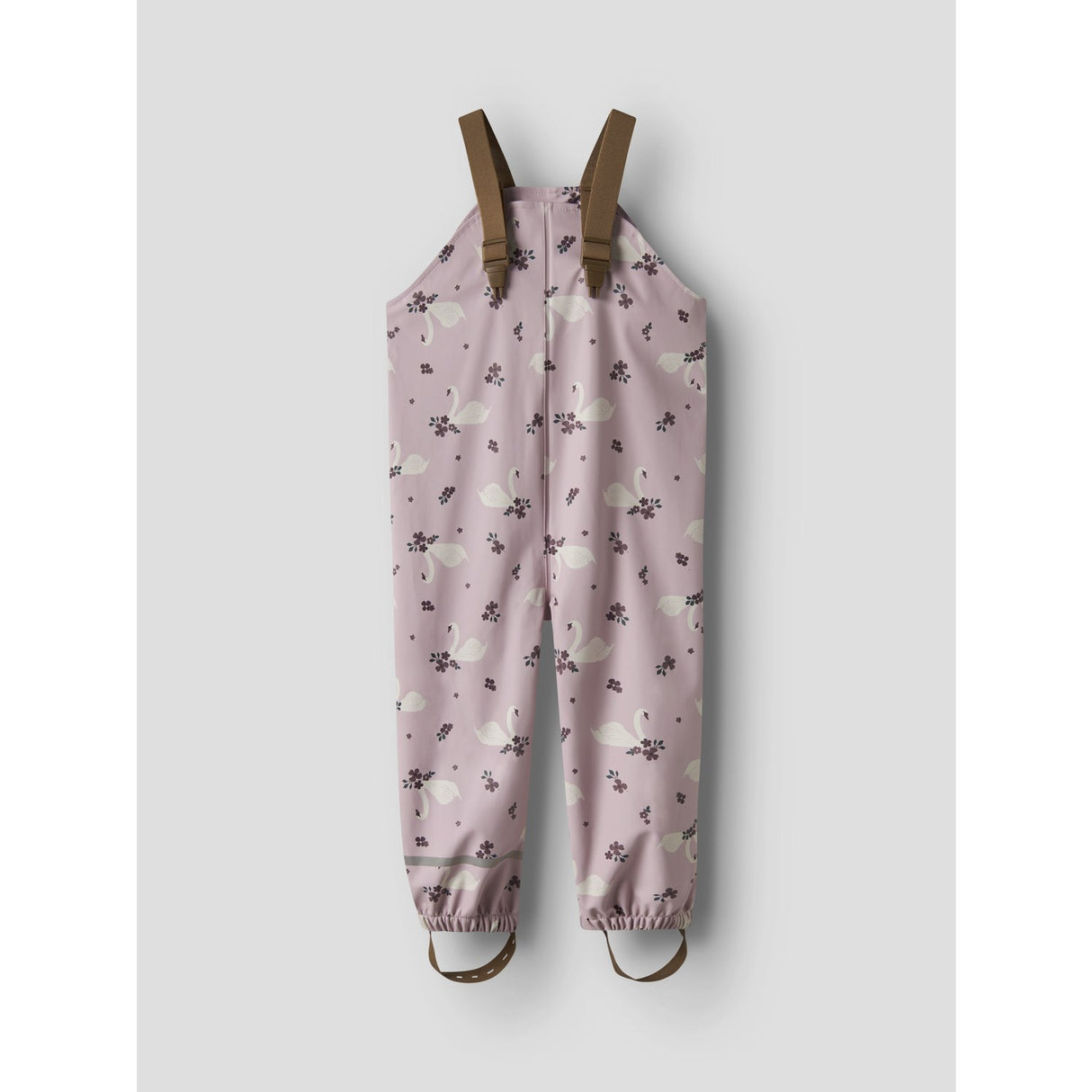 Name It Keepsake Lilac Swan Nmfdry10 Rain Sett Aop Fo