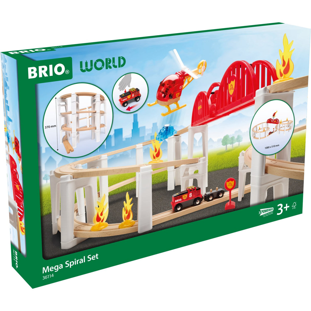 BRIO® 36114 Mega Spiral Sett