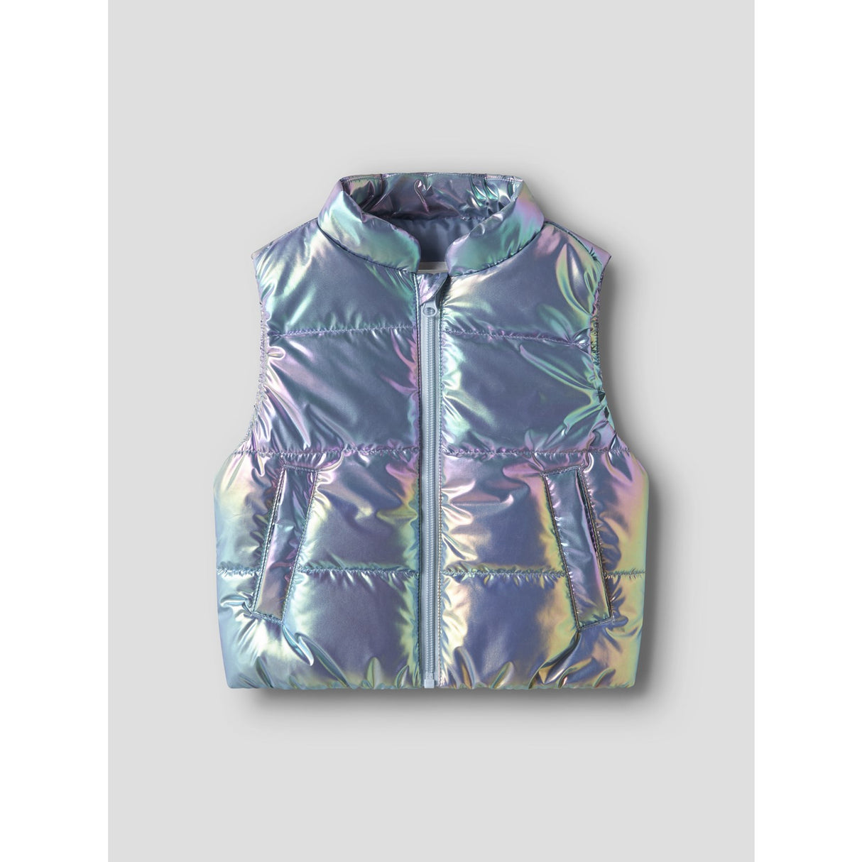 Name It Lavender Lustre Nmfmolina Vest Shine