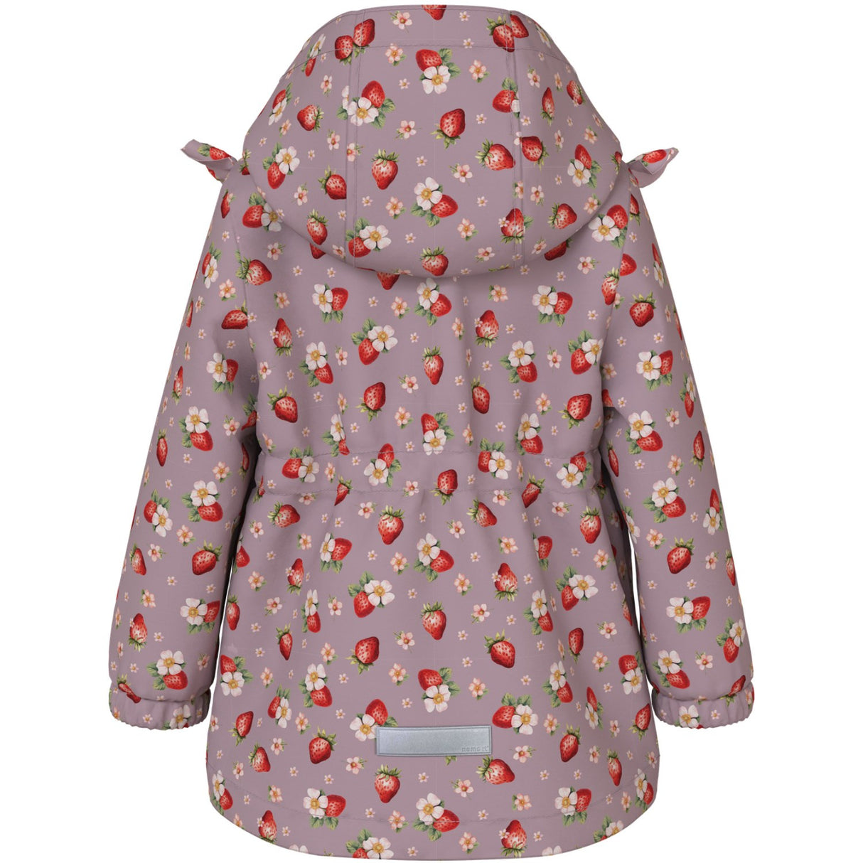 Name It Keepsake Lilac 1 Strawberry Nmfmaxi Jakke Li Frill Aop