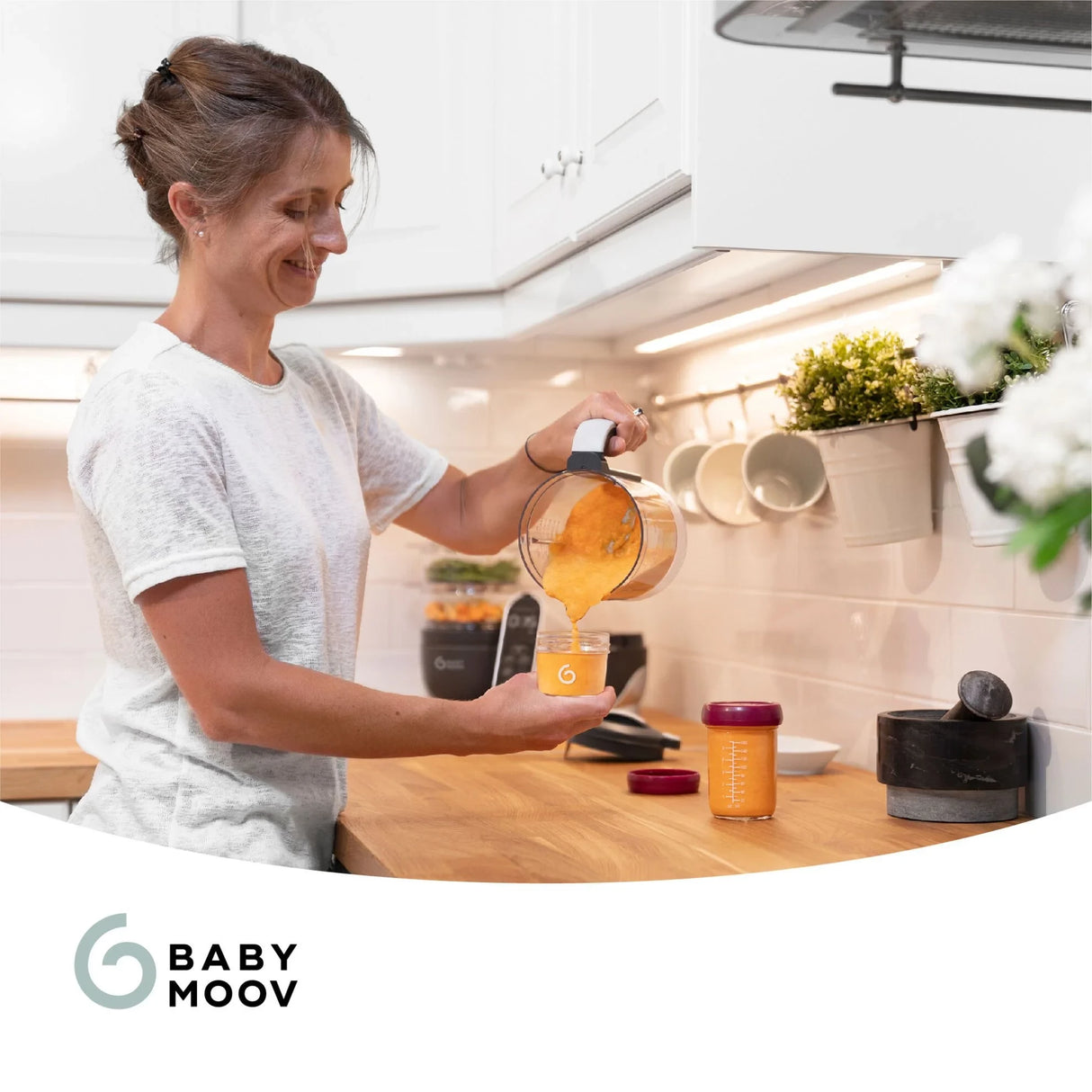 Babymoov Multi Glasbøtter 240 Ml 4-Pakke