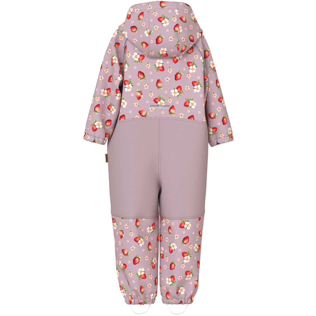 Name It Keepsake Lilac Strawberry Nmfalfa08 Softshell Drakt Aop 1Fo Noos