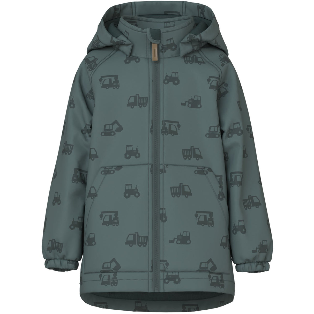 Name It Balsam Green Nmmalfa08 Softshell Jakke Magic 1Fo Tb
