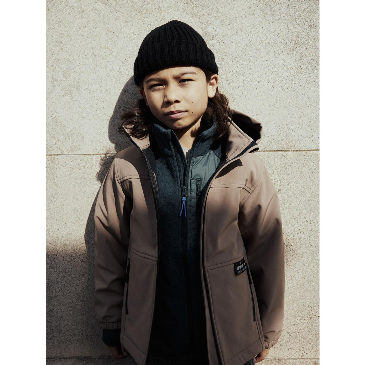 Name It Fossil Nkmalfa08 Softshell Jakke Run Fo