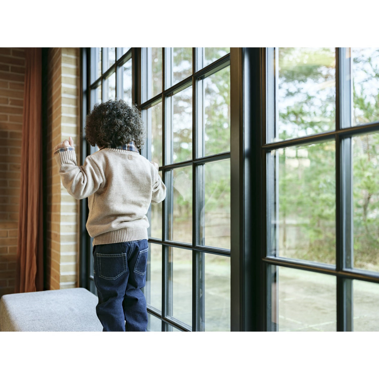 Hust & Claire Biscuit Pelle Strikk Strong Man