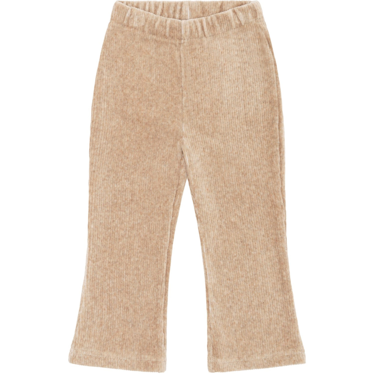 Hust & Claire Biscuit Thilde Ottoman Velour Solid