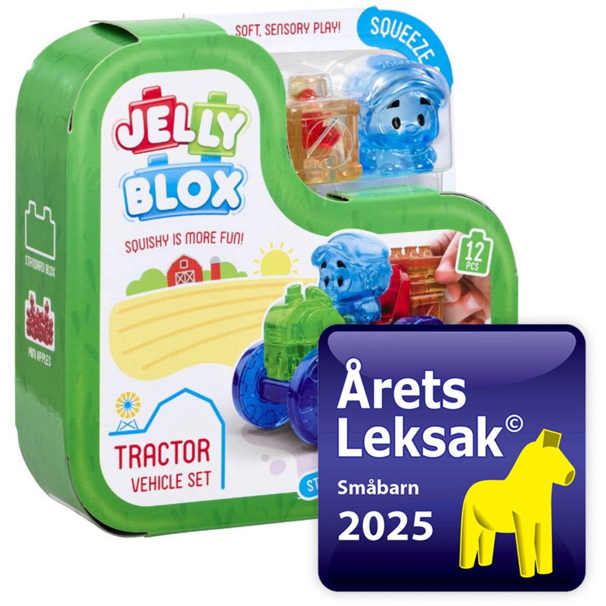 Jelly Blox Tractor Sett