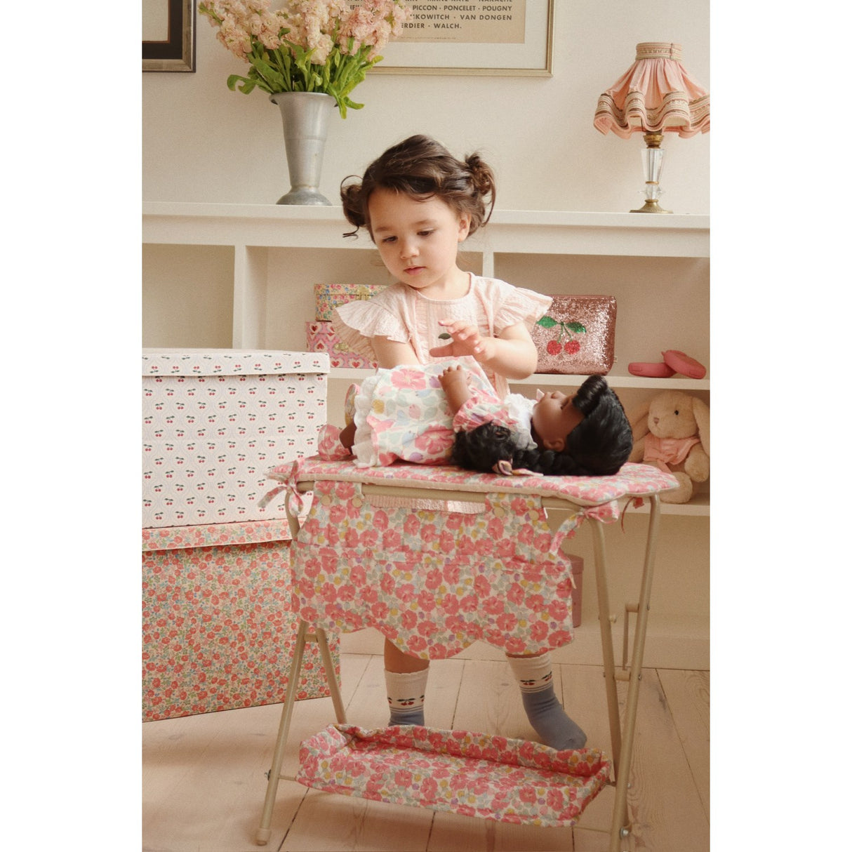 Konges Sløjd Rose Anglaise Dukke Changing Table