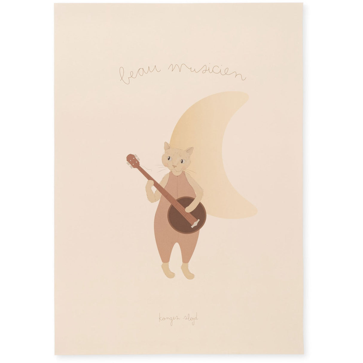 Konges Sløjd Belle Musicien Plakat