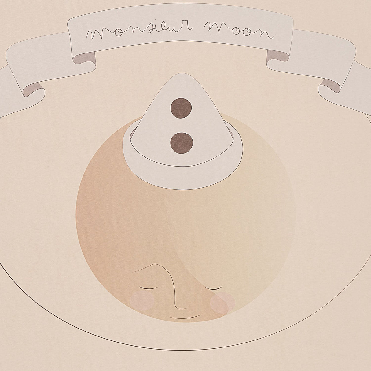 Konges Sløjd Monsieur Moon Plakat