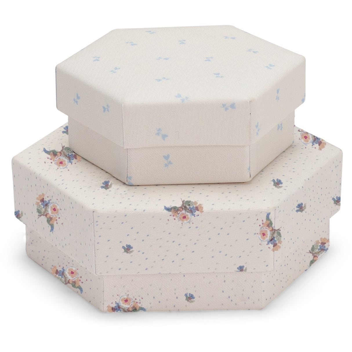 Konges Sløjd Flower Bouquet /Petit Bisou Blue Vattert Box Sett