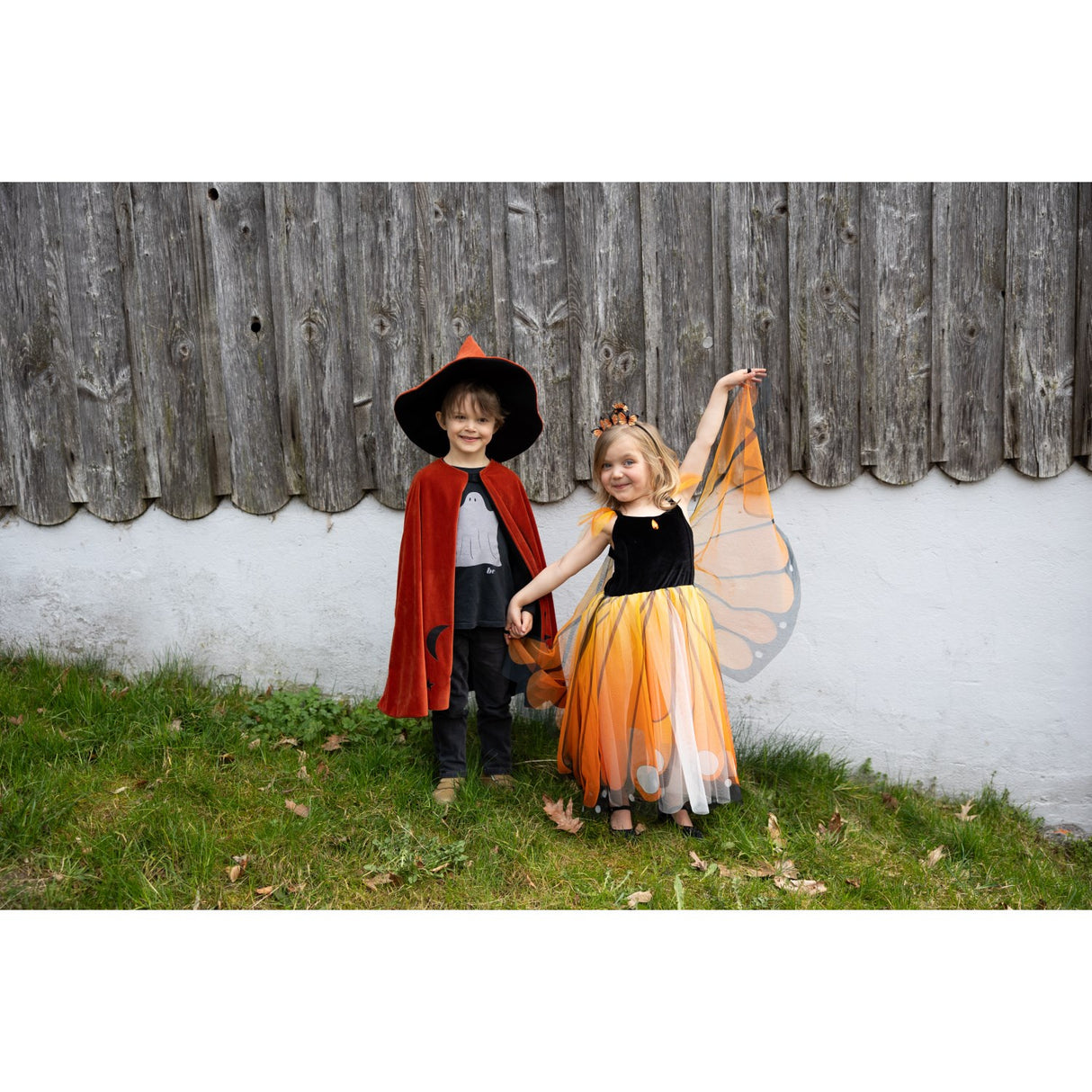 Great Pretenders Autum Embers Wizard Cape With Lue